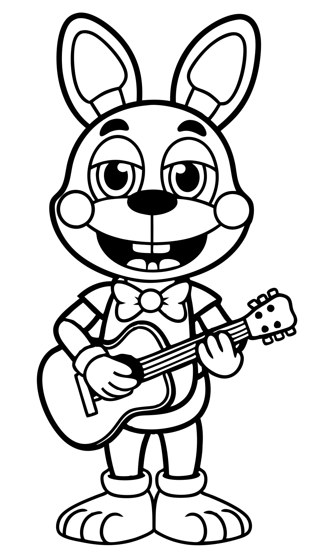 bonnie coloring pages